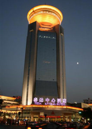 Teda Central Hotel Tianjin Exterior foto